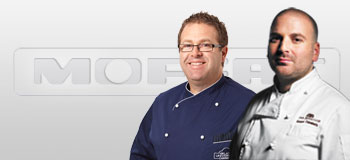 George Calombaris and Nick Palumbo